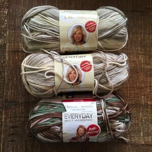 Premier Yarn Deborah Norville Everyday Soft Worsted ToastedMarshmellow Chocolate